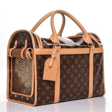 dog designer clothes louis vuitton|authentic louis vuitton pet carrier.